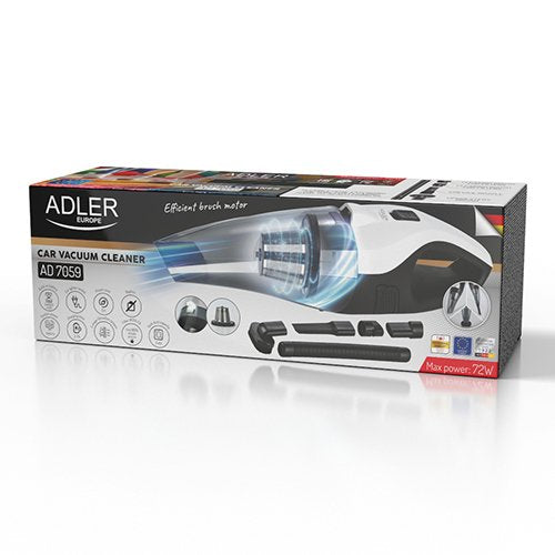 EAN 5905575905574 - Adler AD 7059 aspiradora de mano Negro, Blanco Sin bolsa imagen 11