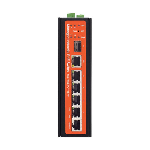 EAN 5420016875228 - Wi-Tek WI-PMS305GF-I switch Gestionado L2 Gigabit Ethernet (10/100/1000) Energía sobre Ethernet (PoE) Neg imagen 2