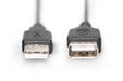 EAN 4016032283102 - Digitus AK-300200-018-S cable USB 1,8 m USB A Negro imagen 2