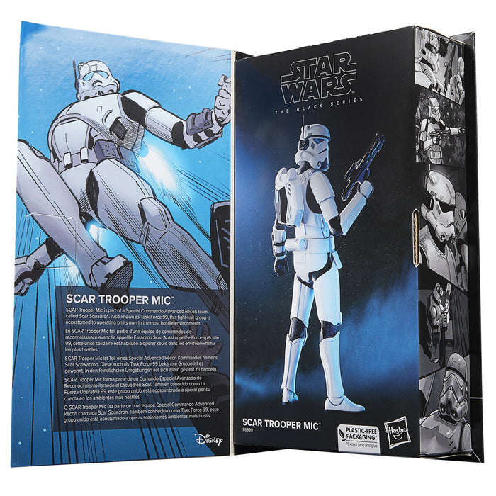 Figura Scar Trooper Mic Star Wars 15cm