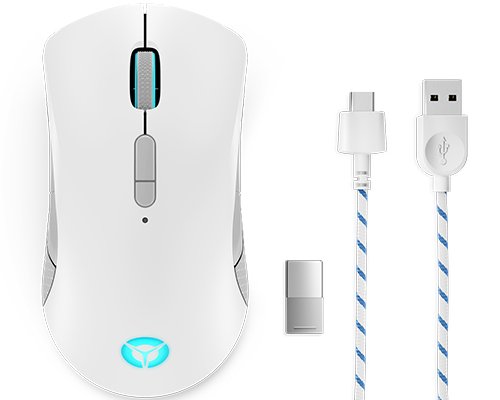 EAN 0195713812627 - Lenovo Legion M600 Wireless Gaming ratón Juego Ambidextro RF Wireless + Bluetooth + USB Type-A Óptico 160 imagen 1