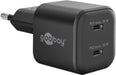 EAN 4040849753336 - Goobay 75333 cargador de dispositivo móvil Universal Negro Corriente alterna Carga rápida Interior imagen 1