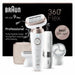 EAN 7500435225274 - Braun Silk-épil 9 Flex 9-360 3D 40 pinzas Rosa, Blanco imagen 2