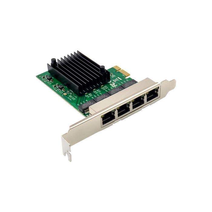 Network Card Pcie X1 Rtl8111f  Quad-1g Rj45
