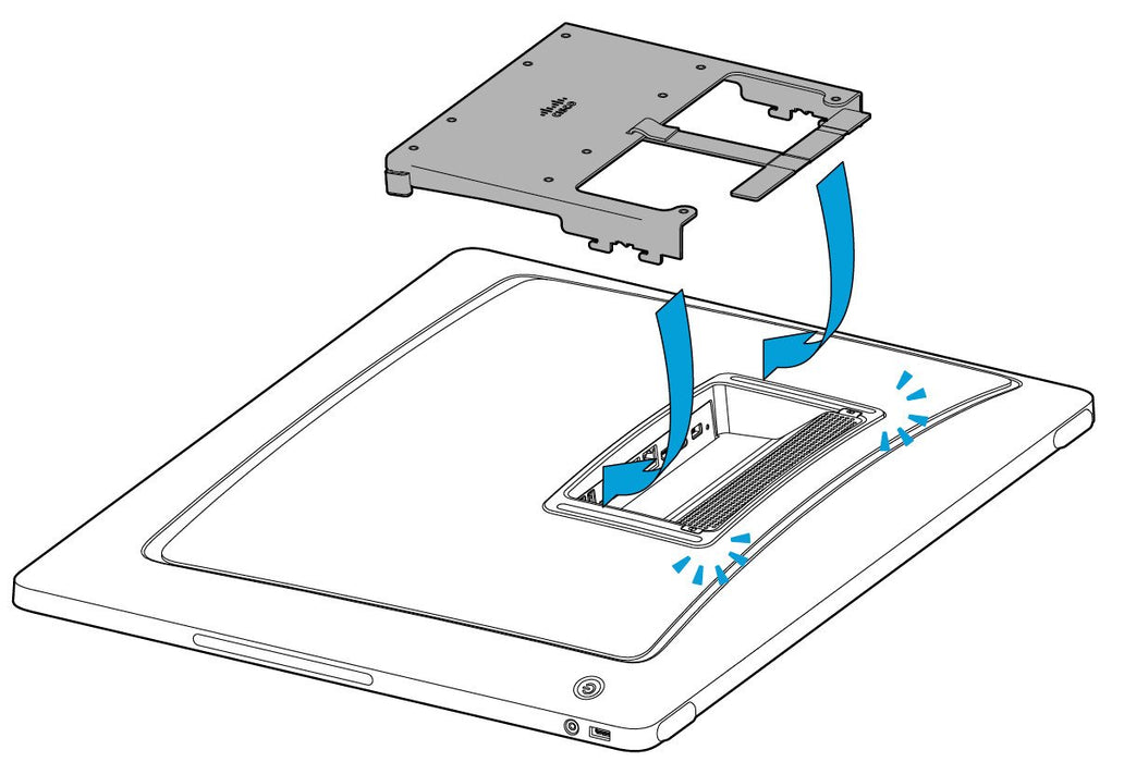 EAN 0889728275279 - Cisco VESA Adapter and Wall Mount Kit for Desk Pro imagen 1