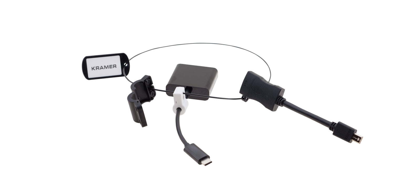 EAN 7291063088132 - Kramer Electronics AD-RING-8 Adaptador gráfico USB Negro imagen 1