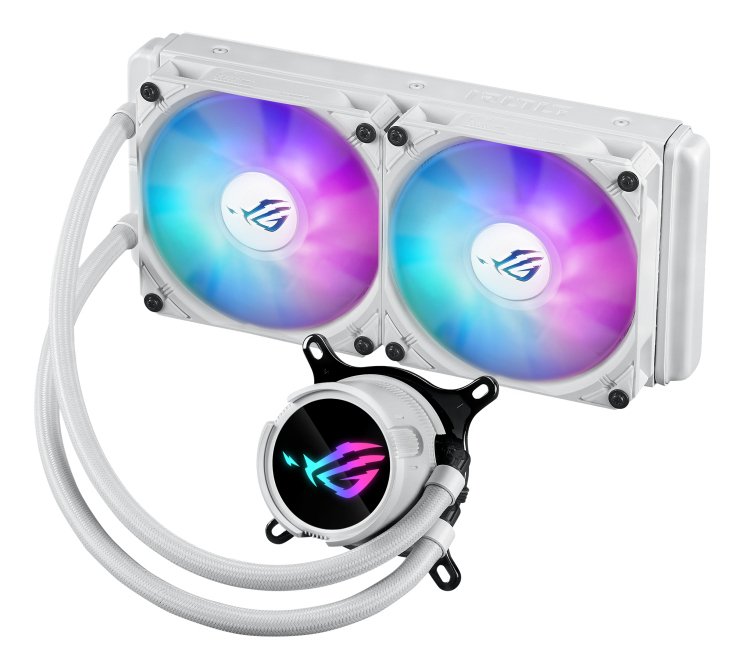 EAN 4711387453117 - ASUS ROG Strix LC III 240 ARGB White Edition Procesador Kit de refrigeración líquida 12 cm Blanco imagen 2
