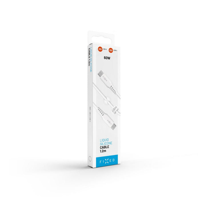 EAN 8591680147281 - FIXED FIXDLS-CC12-WH cable USB USB 2.0 1,2 m USB C 4,8 Gbit/s Blanco imagen 8