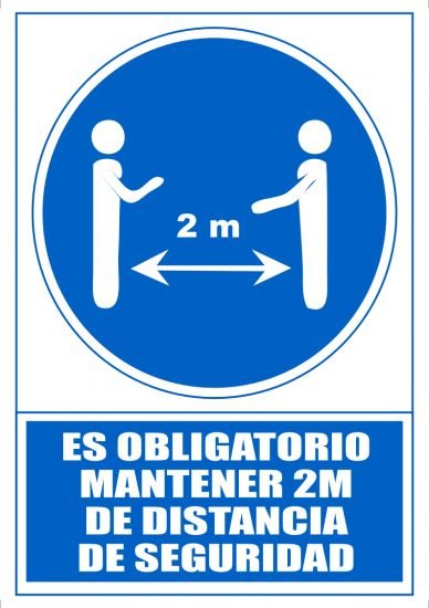 EAN 8429368576569 - Archivo 2000 6173-16 AZ señal de información Carta Azul, Blanco PVC 1 pieza(s) imagen 1