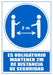 EAN 8429368576569 - Archivo 2000 6173-16 AZ señal de información Carta Azul, Blanco PVC 1 pieza(s) imagen 1