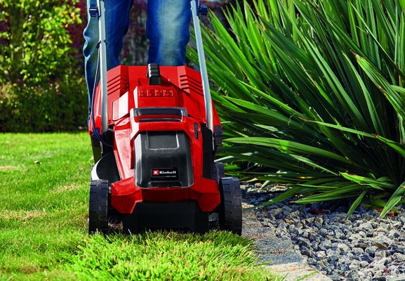 Cortacésped Einhell Ge-Cm 18/32 Li-Solo De Empuje A Gasolina Batería Negro, Rojo Rojo/Negro, Cortacésped De Empuje A Gasolina, 180 M², 32 Cm, 30 Cm, 70 Cm, 25 L