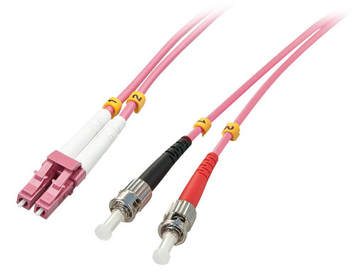 EAN 4002888463539 - Lindy 46353 Cable de fibra óptica e InfiniBand 5 m LC ST Rosa imagen 1