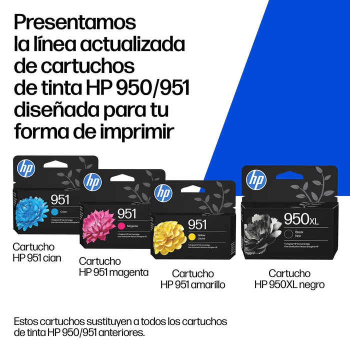 EAN 0888182554180 - HP 951 Yellow Original Ink Cartridge cartucho de tinta 1 pieza(s) Rendimiento estándar imagen 6