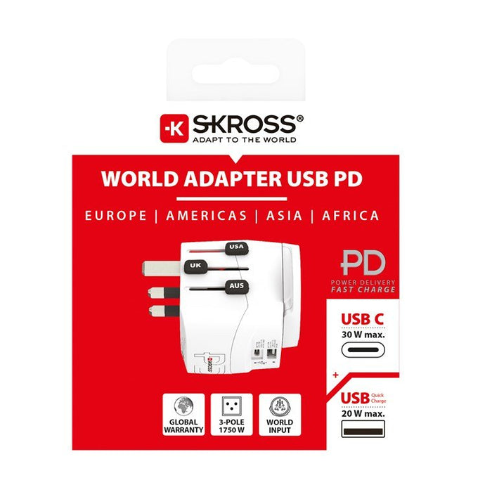 EAN 7640166327141 - Skross 61663 cargador de dispositivo móvil Blanco imagen 4