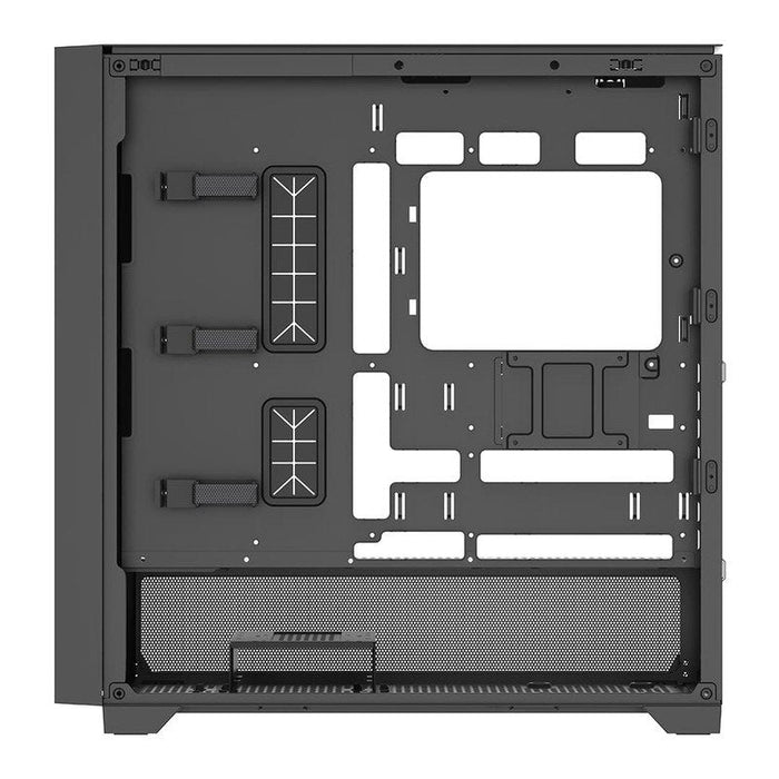 Caja  Pc Xilence Flux X916.Argb Negra, Vidrio Templado Xg178