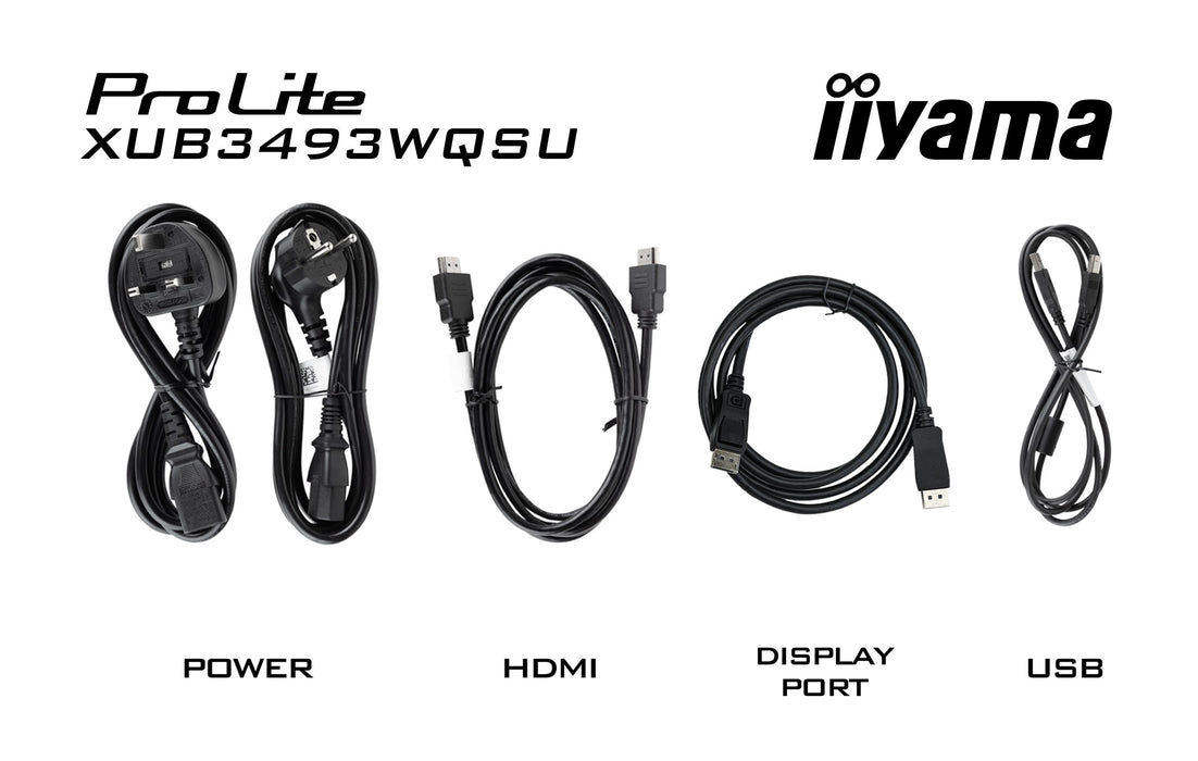 EAN 4948570125609 - iiyama ProLite XUB3493WQSU-B6 pantalla para PC 86,4 cm (34") 3440 x 1440 Pixeles UltraWide Quad HD LED Ne imagen 13