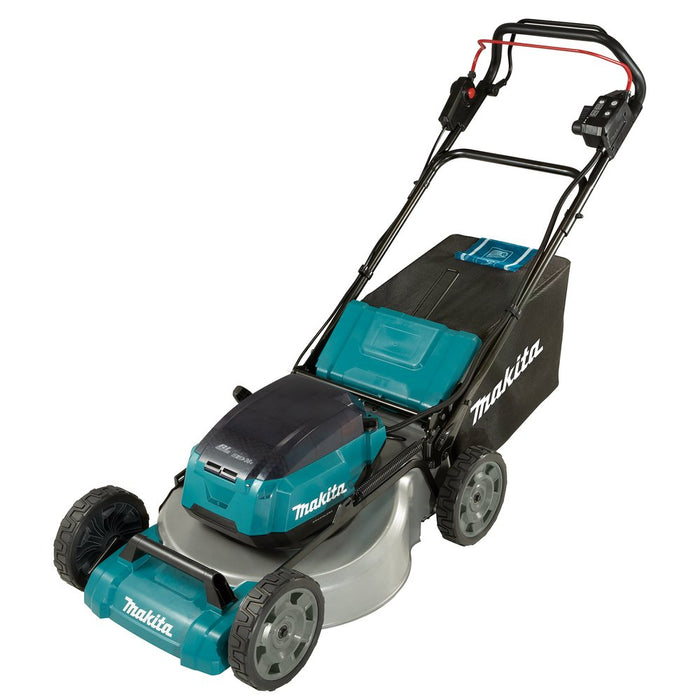 EAN 0088381735124 - Makita DLM536Z cortadora de césped Cortacésped manual Batería Negro, Turquesa imagen 1
