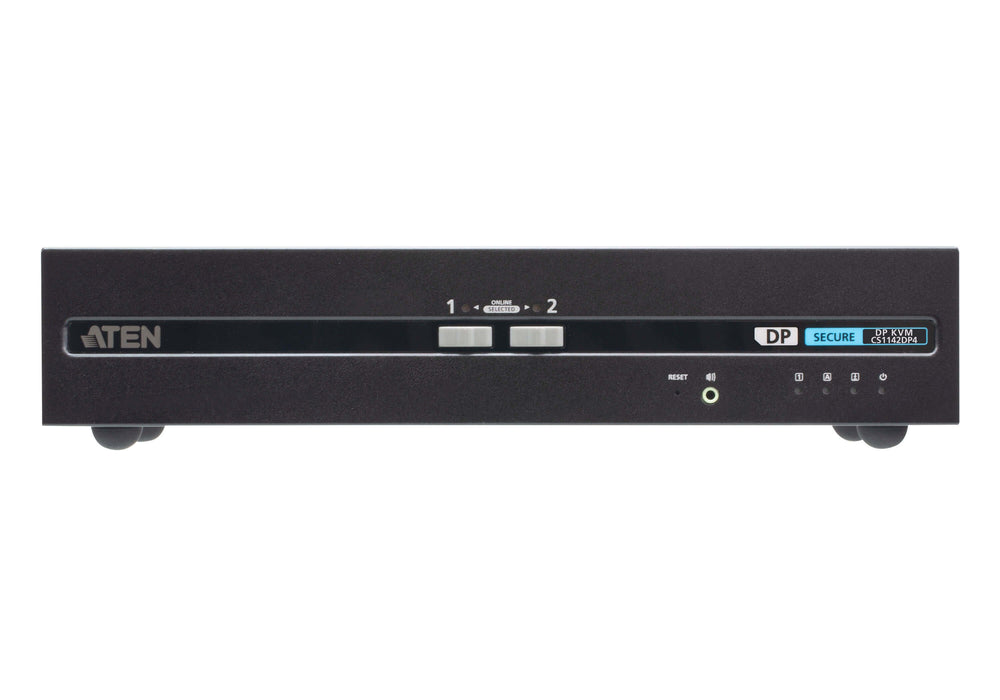 EAN 4710469341496 - ATEN CS1142DP4 interruptor KVM Negro imagen 1