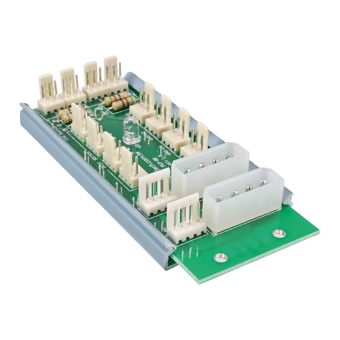 Panel Multipuerto Inline 2x Molex De 4 Pines A 12 X 3 Pines Conector De Ventilador Para 12 Ventiladores