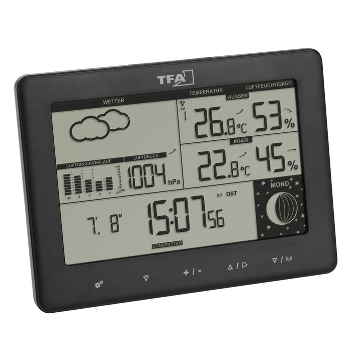 EAN 4009816036186 - TFA-Dostmann Elements Negro Batería imagen 1