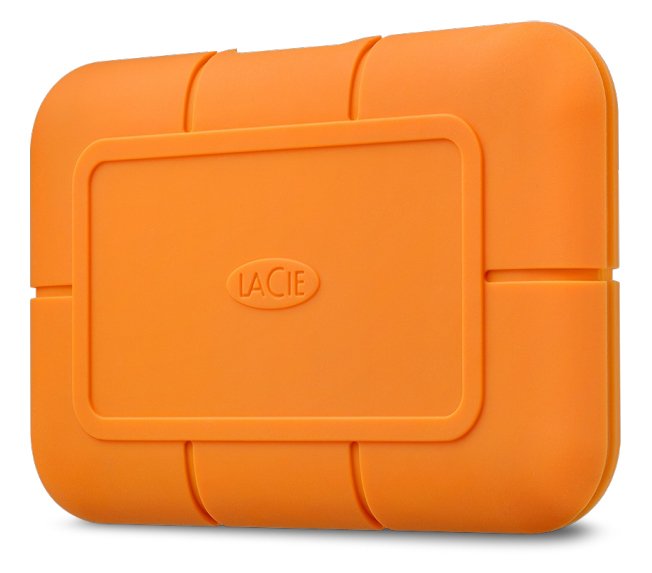 Disco Externo Ssd Lacie Rugged 500gb  Rugged Usb-C / Thunderbolt 3 Orange