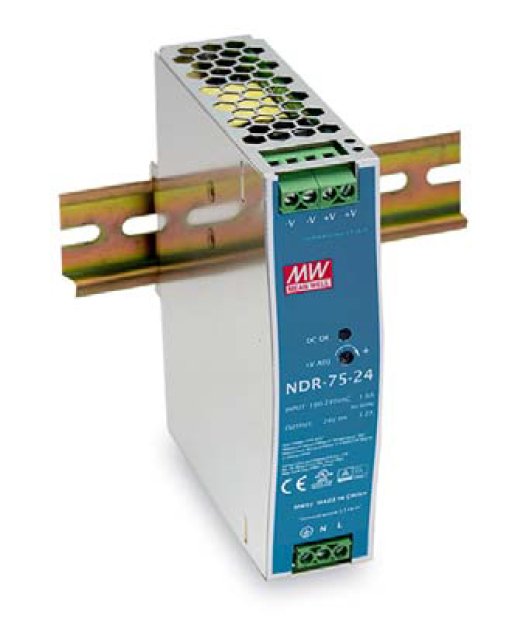 EAN 4015867236567 - LevelOne POW-2432 unidad de fuente de alimentación 75 W Azul, Plata imagen 1