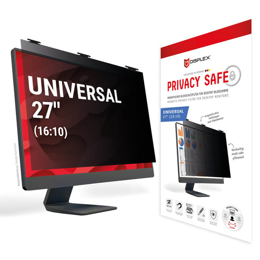 EAN 4028778125066 - Displex 02089 filtro para monitor 68,6 cm (27") Filtro de privacidad para pantallas sin marco 3H imagen 1
