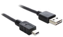 EAN 4043619833641 - DeLOCK 3m USB 2.0 A - mini USB m/m cable USB USB A Mini-USB B Negro imagen 1