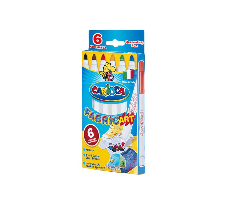 EAN 8003511409562 - Carioca Cromatex rotulador Extra-grueso Multicolor 6 pieza(s) imagen 1