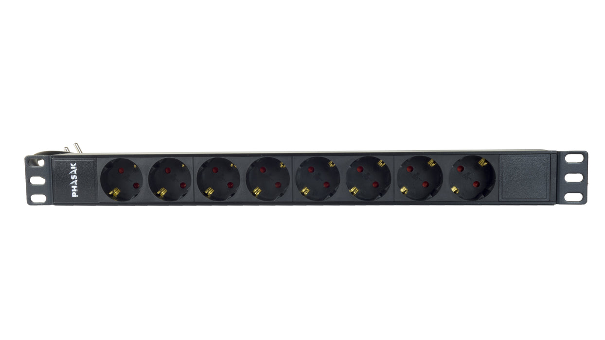 EAN 5605922024810 - Phasak BNS 3518 limitador de tensión Negro 8 salidas AC 1,5 m imagen 8