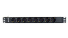 EAN 5605922024810 - Phasak BNS 3518 limitador de tensión Negro 8 salidas AC 1,5 m imagen 8