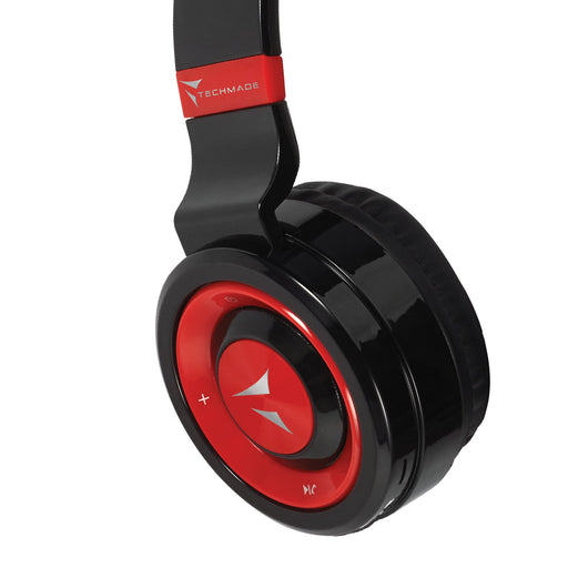 EAN 8099990144698 - Techmade TM-046-RD auricular y casco Auriculares Inalámbrico y alámbrico Diadema Música MicroUSB Bluetoot imagen 2