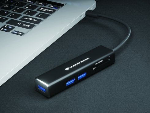 EAN 4015867224038 - Conceptronic DONN08B base para portátil y replicador de puertos USB 3.2 Gen 1 (3.1 Gen 1) Type-C Negro imagen 5