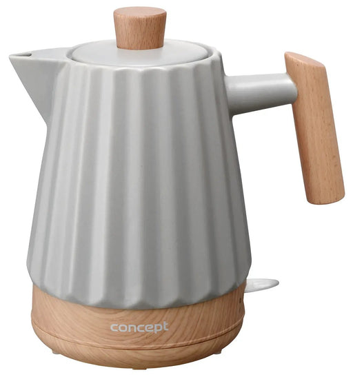 EAN 8595631067956 - Concept RK0091 tetera eléctrica 1,5 L 1500 W Gris claro imagen 1