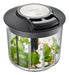 EAN 4006664136006 - GEFU 13600 picadora manual de alimentos Negro, Plata, Transparente imagen 1