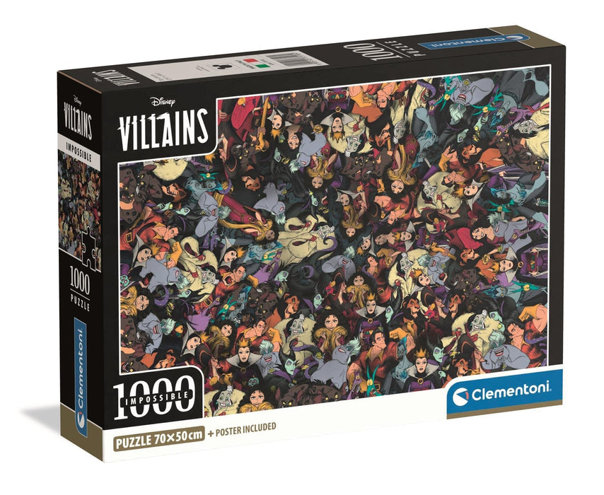 Puzzle Imposible Villans Disney 1000pzs
