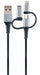 EAN 4004005027082 - Schwaiger LKU 100 cable USB USB 2.0 1,5 m USB A Micro-USB B Negro, Plata imagen 1
