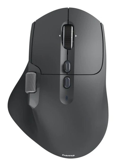 Hama Hama Raton Multidispositivo Ergonomico Vertical "Wm-900 , Con Bt, Negro