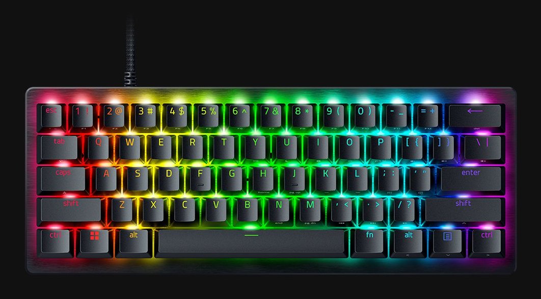 EAN 8887910073551 - Razer Huntsman V3 Pro Mini teclado Juego USB QWERTY Nórdico Negro imagen 1