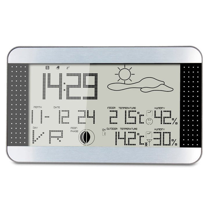 Alecto Ws-1700 Wetterstation Mit Drahtlosem Aussensensor