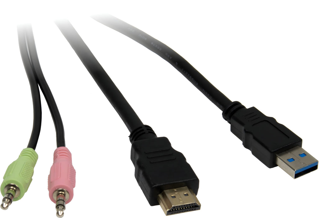 EAN 4260455649582 - Inter-Tech AS-22HUS interruptor KVM Negro imagen 4