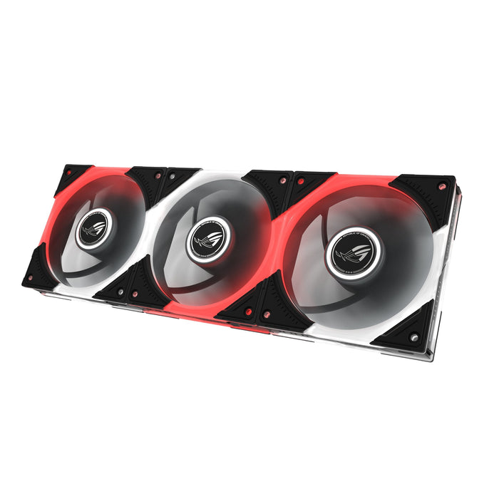 Ventilador Pc Asus Rog Eurux Gr120 Fan Argb Negro 3in1