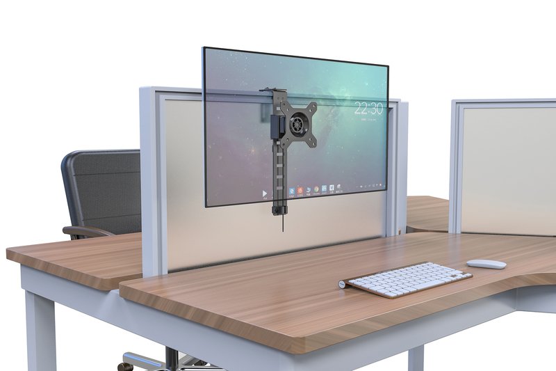 EAN 4016032451150 - Digitus DA-90366 soporte para monitor 68,6 cm (27") Pared Negro imagen 2
