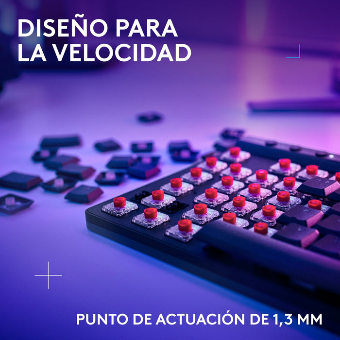 Teclado Español G515 Lightspeed Tkl Kb Wrls Black Emea28i-935