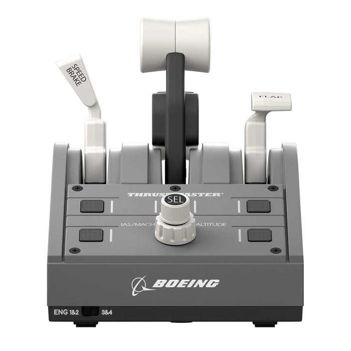 EAN 3362934002947 - Thrustmaster TCA Quadrant Boeing Edition Gris USB Palanca de mando PC, Xbox, Xbox One X, Xbox Series S imagen 3