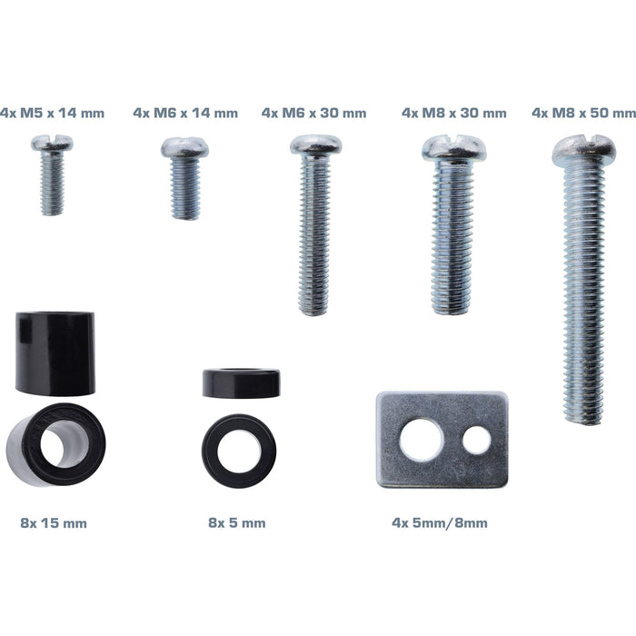 Inline® Screw Set 40 Piezas Para Soportes Proyector/Tv