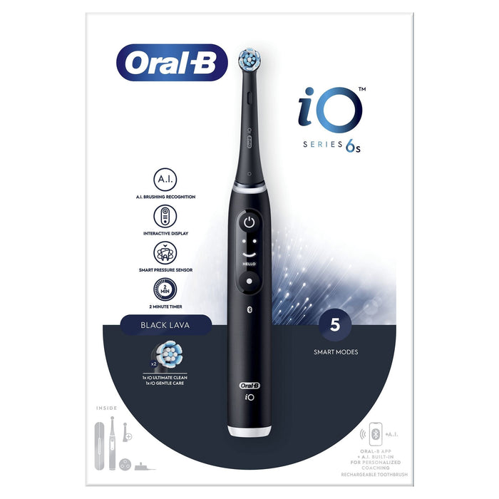 Cep. Dental Ele. Braun Oral B Io 6s Negro