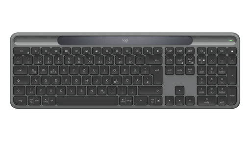 EAN 5099206132351 - Logitech Signature Slim Solar+ K980 teclado Universal RF Wireless + Bluetooth QWERTZ Alemán Grafito imagen 1