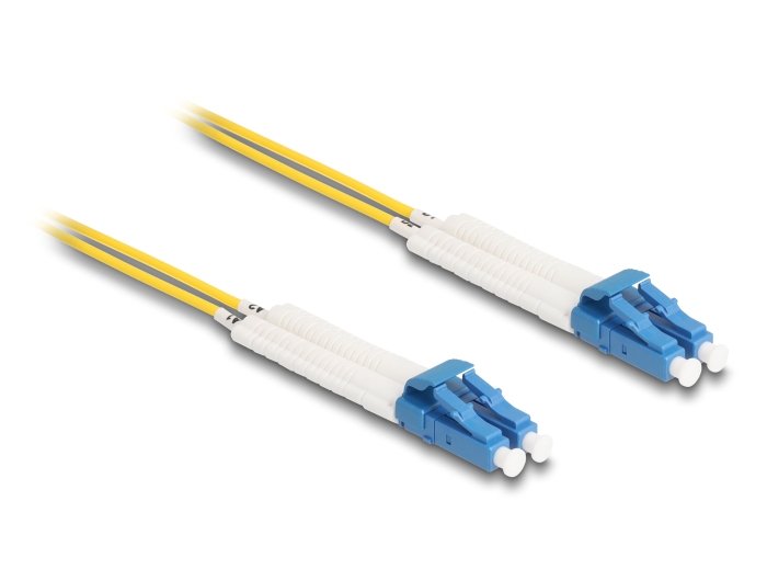 EAN 4043619880775 - DeLOCK 88077 Cable de fibra óptica e InfiniBand Amarillo imagen 1