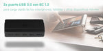 EAN 8595611701580 - i-tec U3HUB742 hub de interfaz USB 3.2 Gen 1 (3.1 Gen 1) Type-B 5000 Mbit/s Negro imagen 8